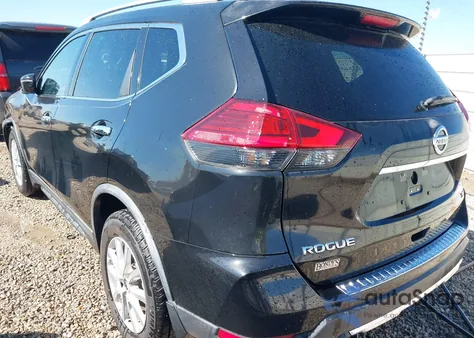 2017 Nissan Rogue Sv from USA, damaged, VIN KNMAT2MT3HP618427